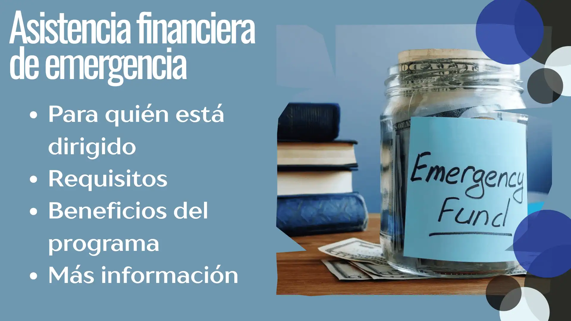 Asistencia financiera de emergencia
