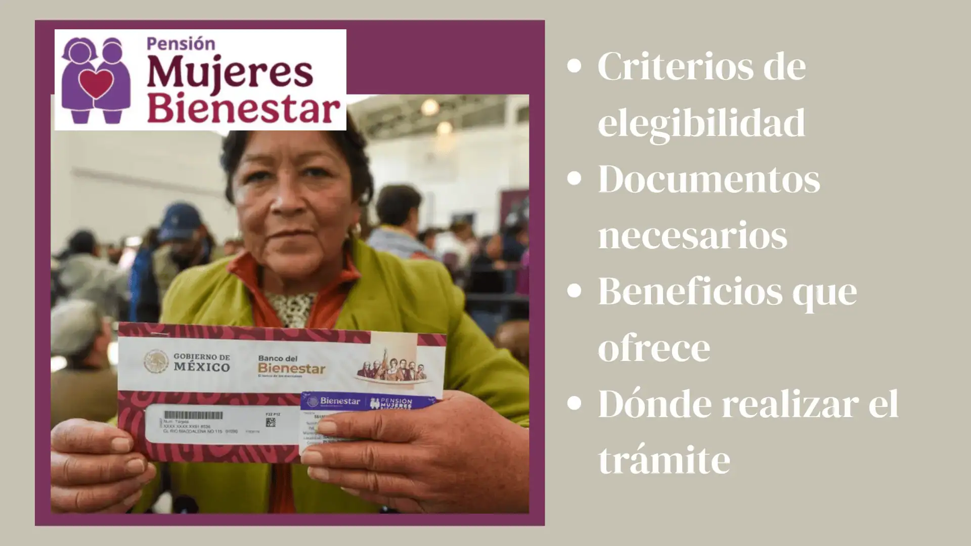 PENSÍON MUJERES BIENESTAR